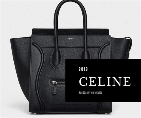 real celine bag price|Celine bag price list.